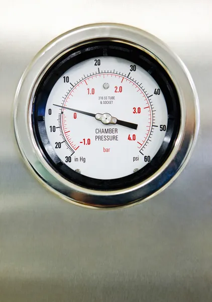 Hospital Pressure Gauge — Stock Photo, Image