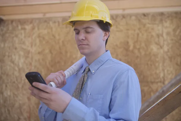 Building Site Inspection — Stock Photo, Image