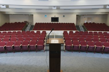 Empty Conference Auditorium clipart