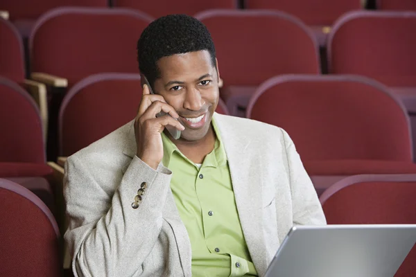 Businessman On A Call — Stock Photo, Image