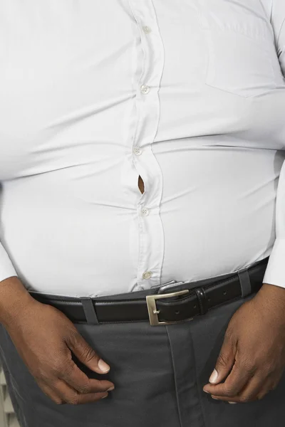 Man Wearing Tight Shirt — Stock Photo, Image