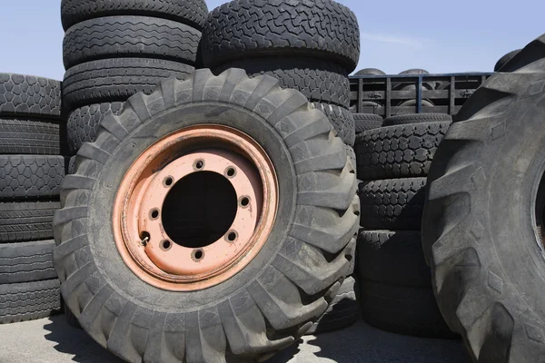 Tires In Recycling Centre — Stock Photo, Image