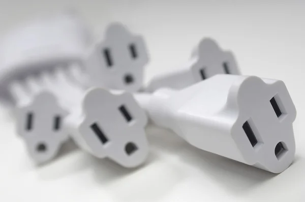 Power extension cords — Stock Photo, Image