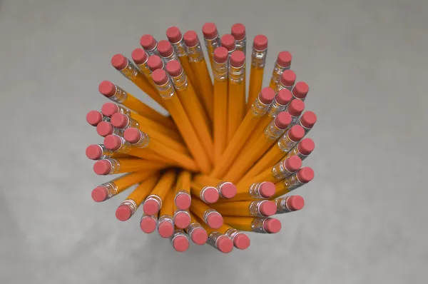 Top View Of Pencil Holder — Stock Photo, Image