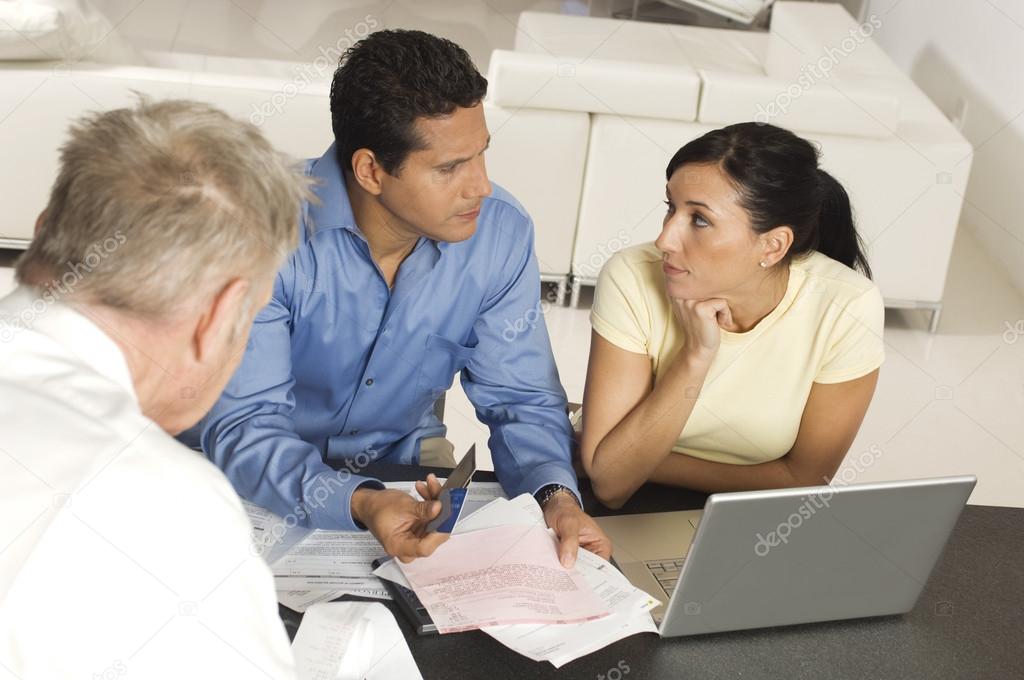 Couple In Meeting With Advisor