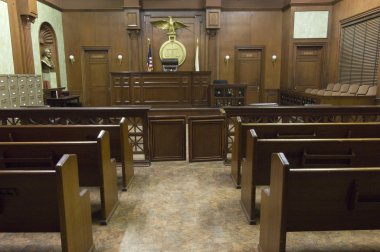 Courtroom Seating clipart