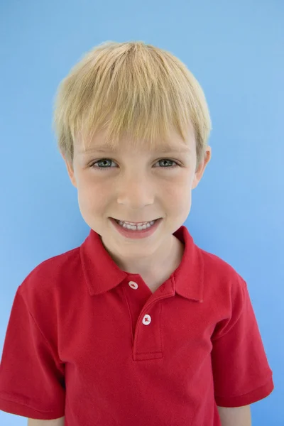 Happy Caucasian Boy — Stock Photo, Image