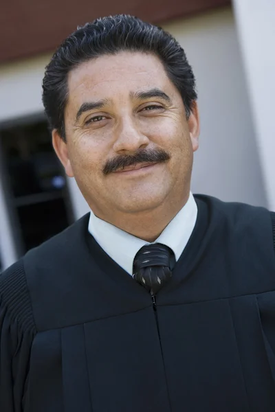 Male Judge Smiling — Stock Photo, Image