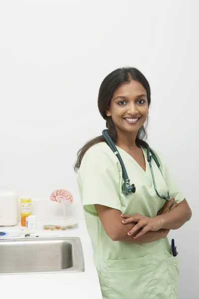 Confident Female Doctor — Stock Photo, Image