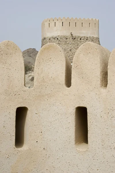 Mesquita Al Bidyah com Torre de Vigia — Fotografia de Stock