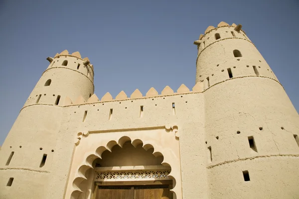 Ingang van al ain fort — Stockfoto