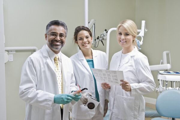 Portrait Of Dentist Team