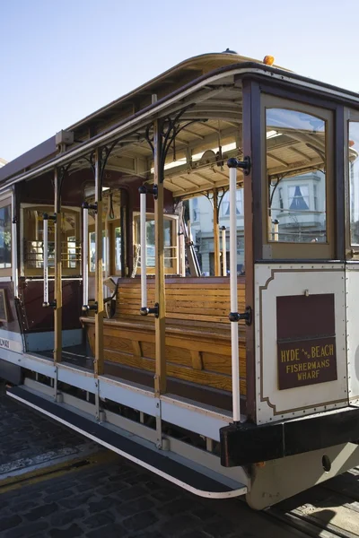 在旧金山的老式电车 — 图库照片