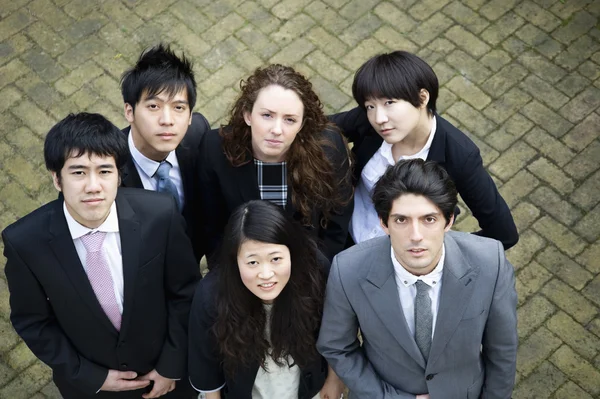 Grupo empresarial multi étnico — Fotografia de Stock