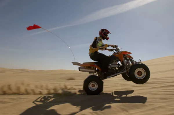 Quad bike rider — Stock Photo, Image