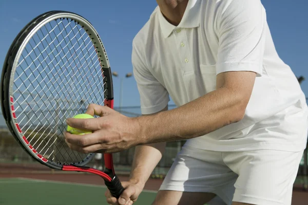 Jugador de tenis masculino —  Fotos de Stock