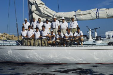 Sailing crew clipart
