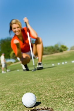dişi golfçü