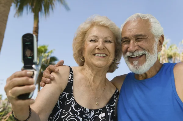 Couple Taking Picture — Stock Photo, Image