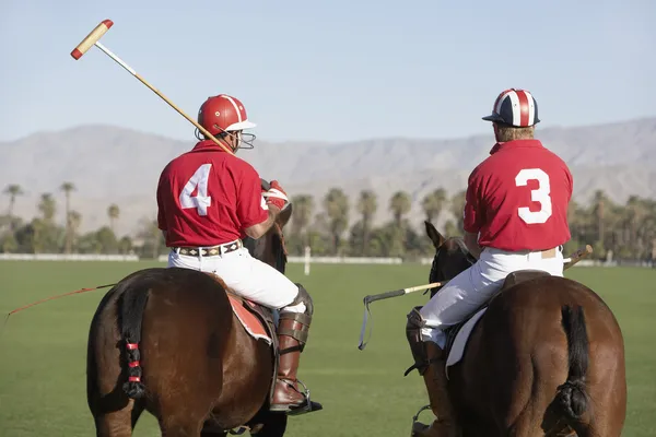 Polospieler — Stockfoto