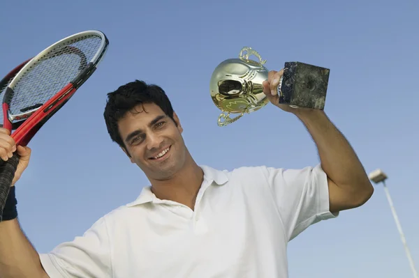 Jogador de tênis masculino — Fotografia de Stock