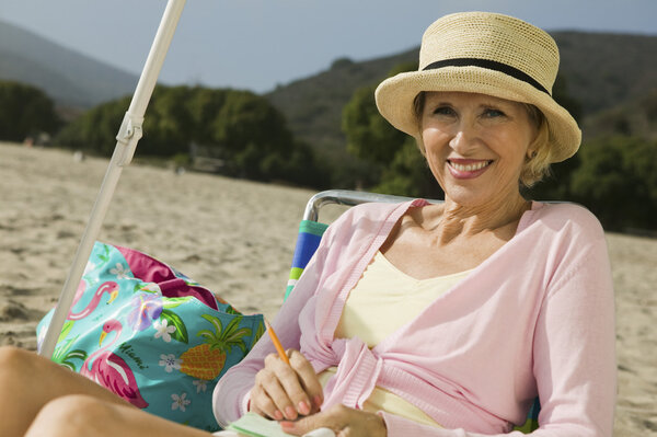 Woman at the Beach