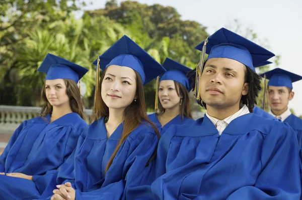 Graduates Listening to Speech — Stock Photo, Image