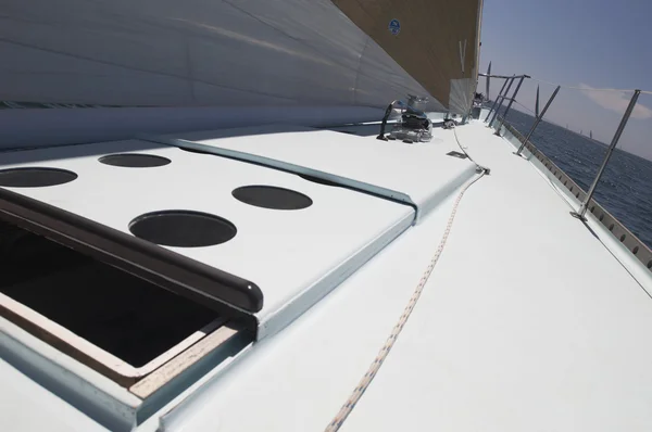 Open Hatch on Yacht — Stock Photo, Image