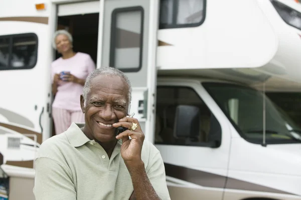 Senior afrikansk man — Stockfoto