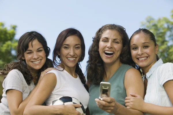 Women Photographing Themselves Stock Image