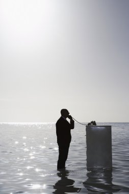 Telefonda Businessmantalking