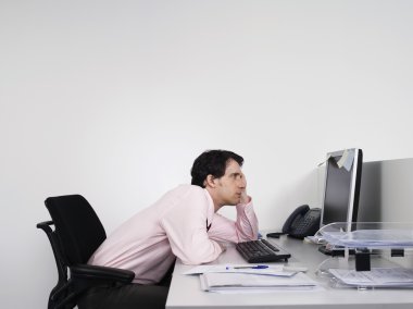 Sıkıcı ofis çalışanı
