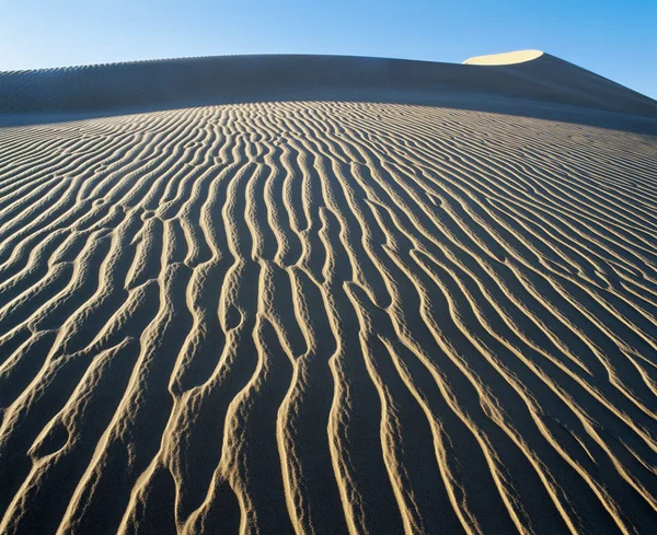 Vzory v písku — Stock fotografie
