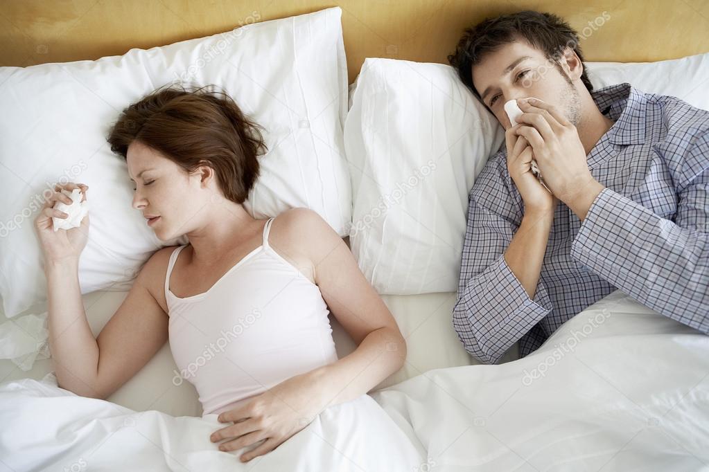 Couple with Colds