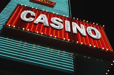 Casino Neon Sign clipart