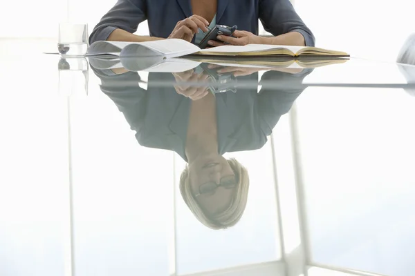 Business woman working — Stock Photo, Image