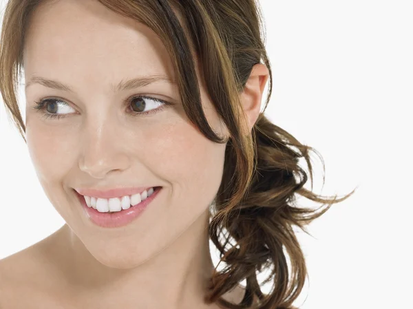 Joven mujer sonriendo —  Fotos de Stock