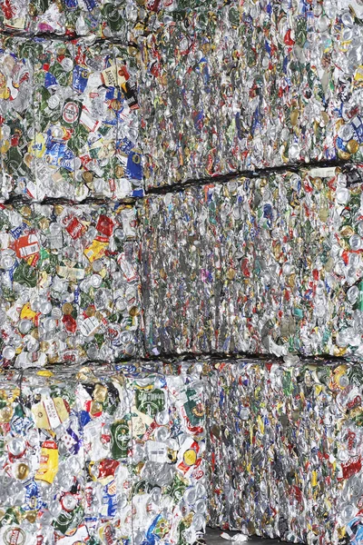 Stapel von Recyclingpapier — Stockfoto