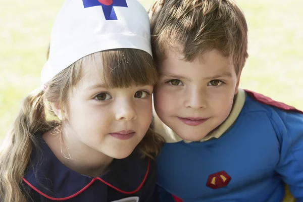 Krankenschwester und Superheld — Stockfoto