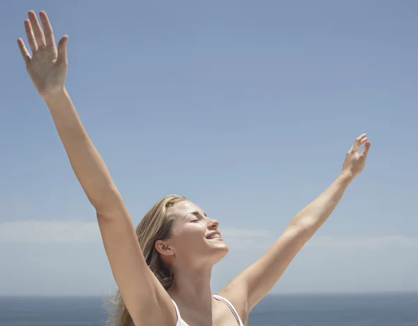 Le donne in piscina — Foto Stock