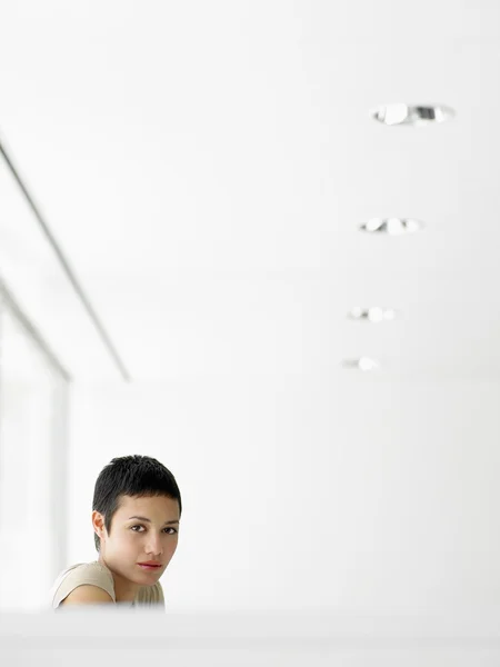 Businesswoman in office — Stock Photo, Image