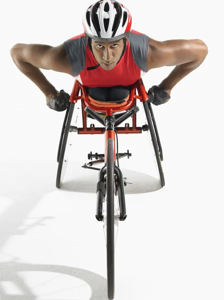Paraplegic cycler — Stock Photo, Image