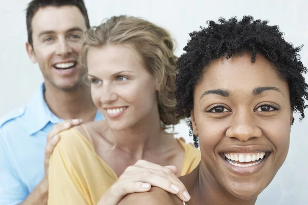 Friends standing together — Stock Photo, Image