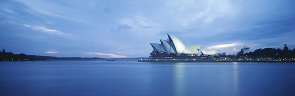 Port w Sydney i Opery — Zdjęcie stockowe