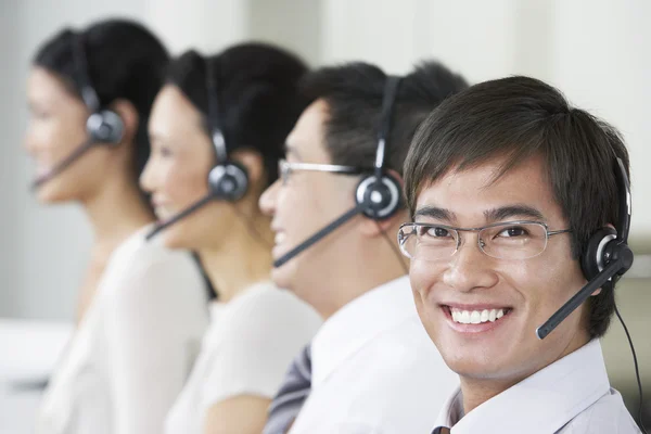 Representantes de servicio al cliente — Foto de Stock