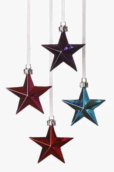 Christmas star ornaments — Stock Photo, Image