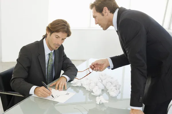 Business men in conference room — Stock Photo, Image