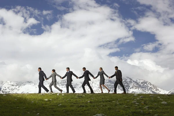 Business People Holding Hands — Stock Photo, Image