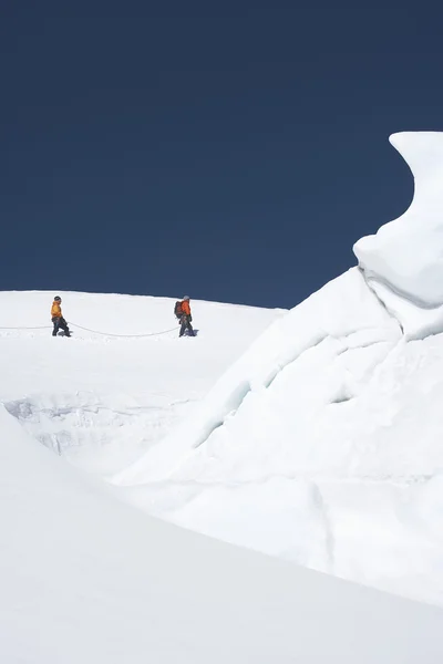 Alpinisti — Foto Stock