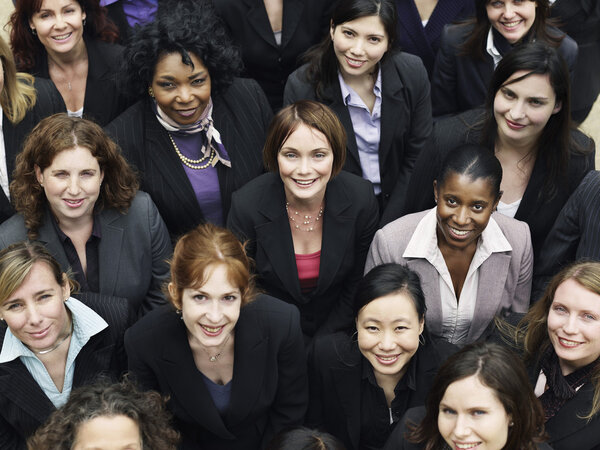 Group of business women